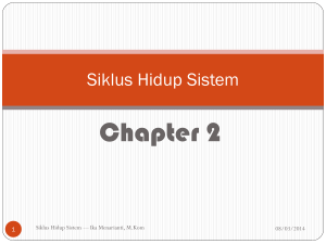 Siklus Hidup Sistem