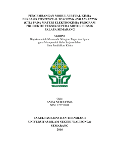 (ctl) pada materi elektrokimia program produktif tekn