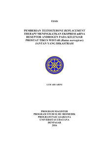 PEMBERIAN TESTOSTERONE REPLACEMENT