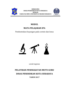 modul mata pelajaran ipa pelatihan peningkatan mutu guru dinas