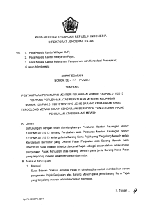 kementerian keuangan republik indonesia direktorat jenderal pajak
