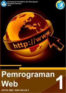 pemrograman web semester 1