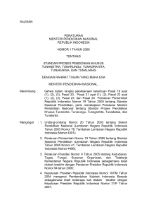 salinan peraturan menteri pendidikan nasional republik indonesia