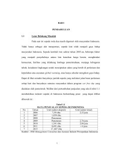 BAB I PENDAHULUAN 1.1 Latar Belakang Masalah Pada saat ini