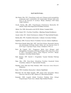 DAFTAR PUSTAKA Ade Sinatra, Mas. 2013. Pemanfaatan media