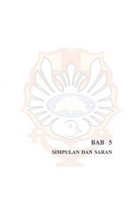 simpulan dan saran - Widya Mandala Catholic University Surabaya