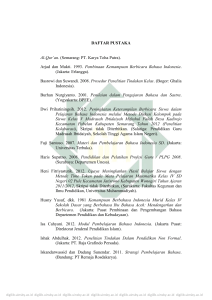 DAFTAR PUSTAKA Al-Qur`an. (Semarang: PT. Karya Toha Putra