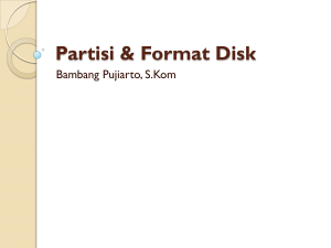 Partisi Disk