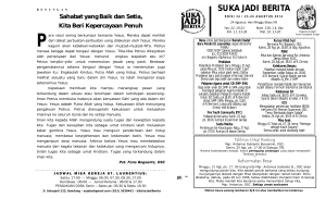 SJB edisi 34, 23-24 Agustus 2014.pub - Sukajadi Berita