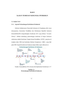 bab ii kajian teori dan kerangka pemikiran