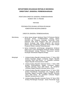 departemen keuangan republik indonesia direktorat
