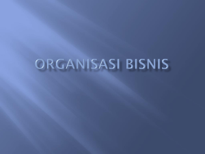 Organisasi bisnis - Direktori File UPI