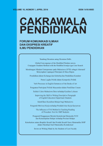 cakrawala pendidikan