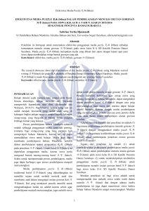 Paper Title (use style: paper title) - Jurnal UNESA