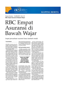 Harian Kontan – 31/03/2017, Hal. 24 RBC Empat Asuransi di