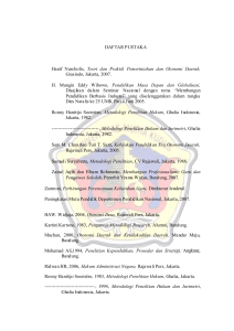 DAFTAR PUSTAKA Hanif Nurcholis, Teori dan Praktik