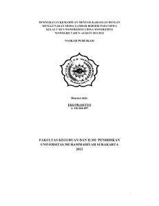 PDF (Naskah Publikasi) - Universitas Muhammadiyah Surakarta