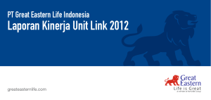 Laporan Kinerja Unit Link 2012 - General Insurance