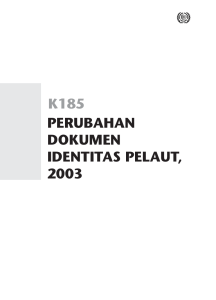 K-185 Perubahan Dokumen Identitas Pelaut.indd