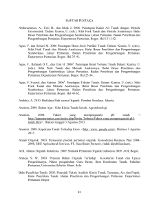 DAFTAR PUSTAKA Abdurachman, A., Umi H., dan Ishak