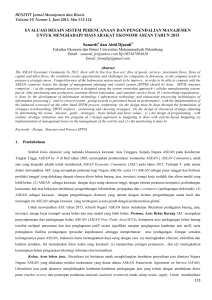 EVALUASI DESAIN SISTEM PERENCANAAN DAN - journal-ums