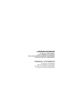 laporan keuangan financial statements