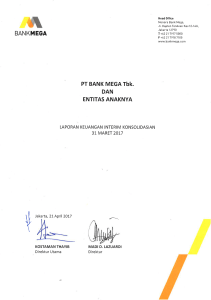 Laporan Keuangan Kuartal 1 - 2017