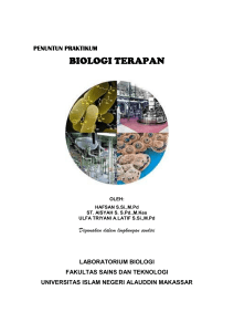 biologi terapan - Biologi UIN Alauddin Makassar
