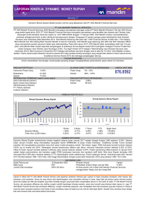 Fund Performance Report AXA Mandiri Dynamic Money Jan 17