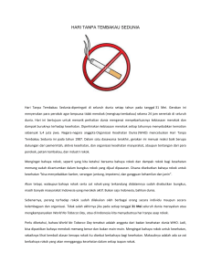hari tanpa tembakau sedunia - Pemerintah Kabupaten Garut