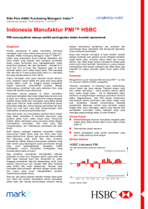 HSBC Indonesia Manufacturing PMI (Indonesian