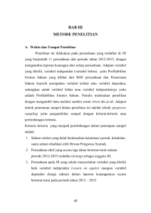 bab iii metode penelitian - UIN SMH Banten Institutional Repository