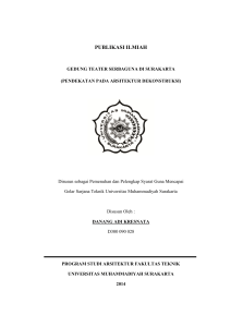 publikasi ilmiah - Universitas Muhammadiyah Surakarta