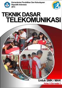 Dasar Telekomunikasi - Laman Sumber Belajar Direktorat