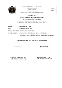 pengesahan publikasi hasil penelitian skripsi jurusan teknik elektro