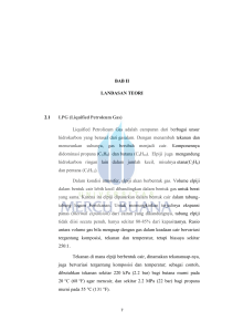BAB II LANDASAN TEORI 2.1 LPG (Liquified Petroleum Gas