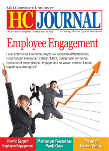 employee engagement - human capital journal
