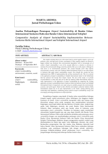 WARTA ARDHIA Jurnal Perhubungan Udara