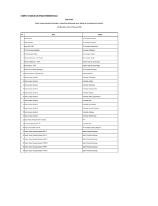 Daftar Peserta Ditas Akpem 2009 Implementasi SAP Akrual