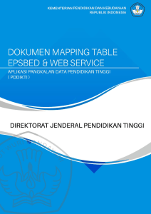 4. Mapping Webservice vs EPSBED
