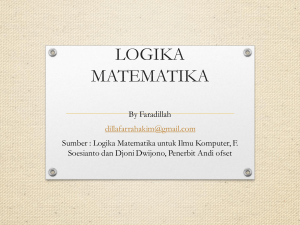 logika matematika - UIGM | Login Student