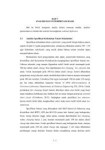 BAB V ANALISIS DAN INTERPRETASI HASIL Bab ini berisi