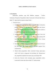 96 BAB 6 : KESIMPULAN DAN SARAN 6.1 Kesimpulan