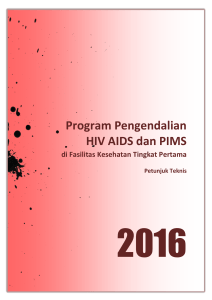 Program Pengendalian HIV AIDS dan PIMS