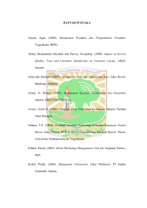 DAFTAR PUSTAKA Ahyari, Agus. (2002). Manajemen Produksi dan