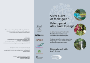 Silver bullet.qxd - World Agroforestry Centre