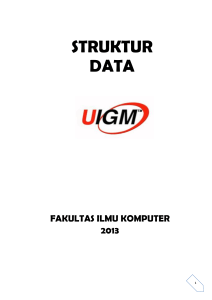 struktur data - UIGM | Login Student