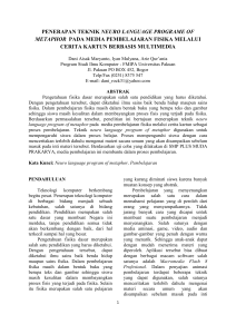 penerapan teknik neuro language programe of metaphor pada