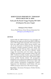 Kerentanan PeremPuan terhadaP Penularan hIV