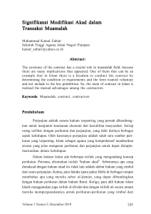 SET ISI Vol 1 No 2 CETAK.pmd - MUQTASID Jurnal Ekonomi dan